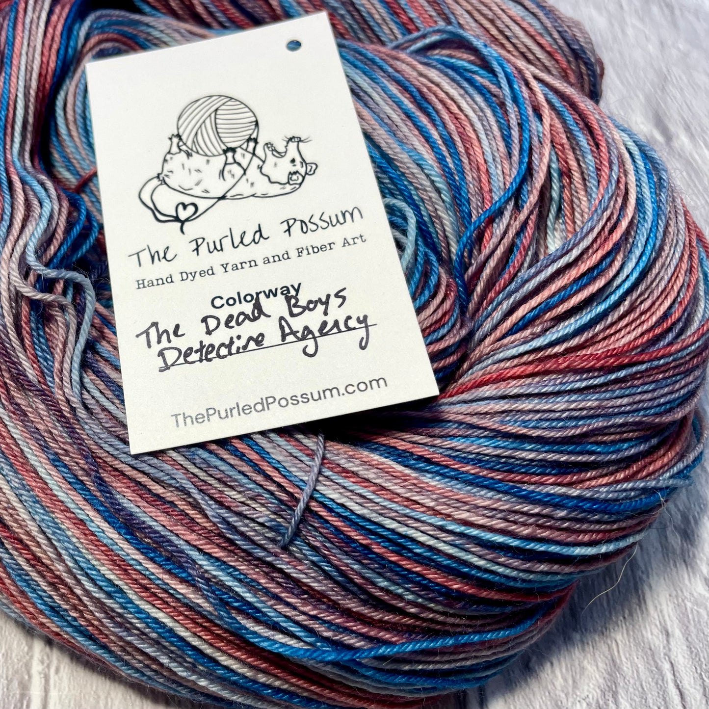 The Dead Boy Detectives - 100g Superwash Sock