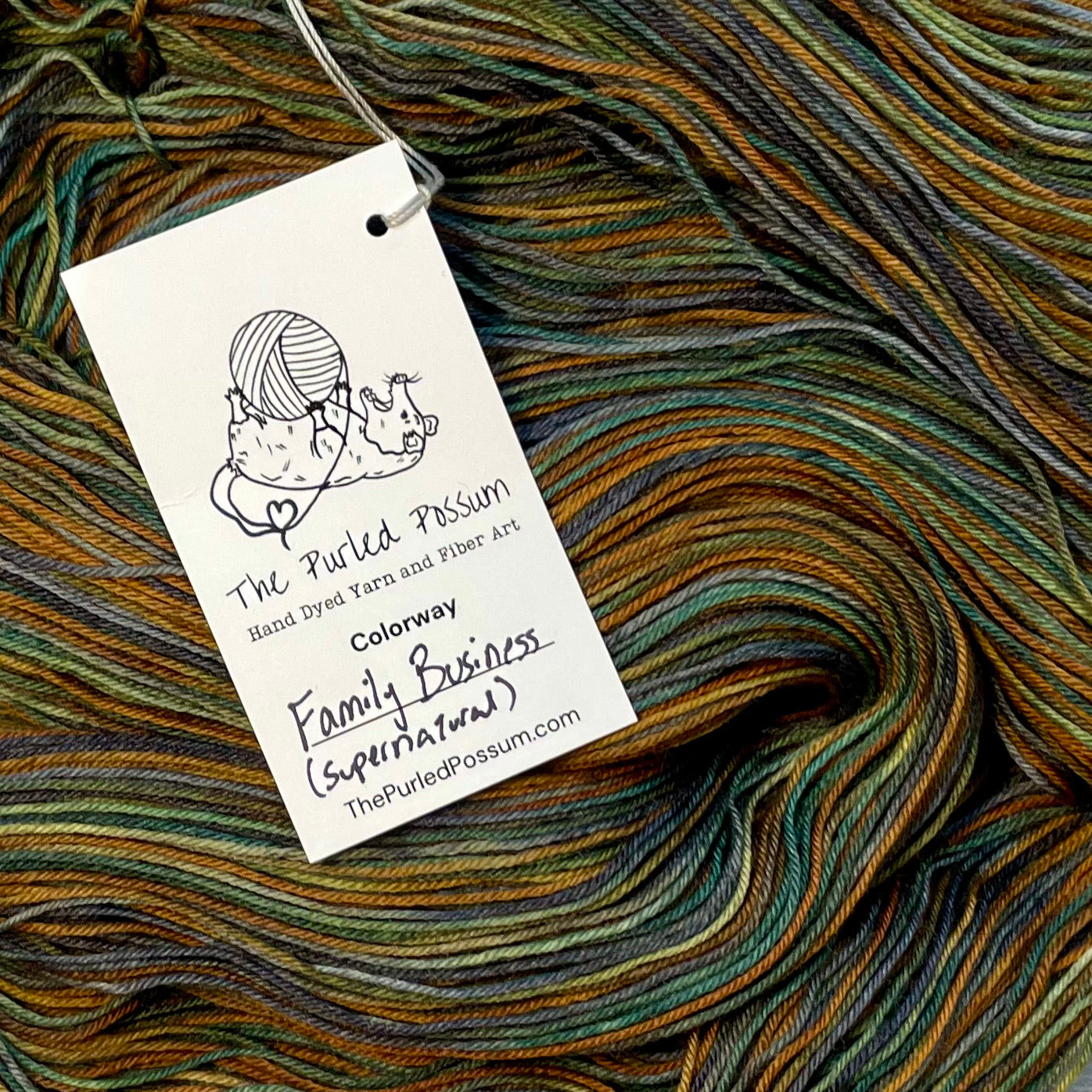 Family Business - Supernatural - 100g Superwash Sock