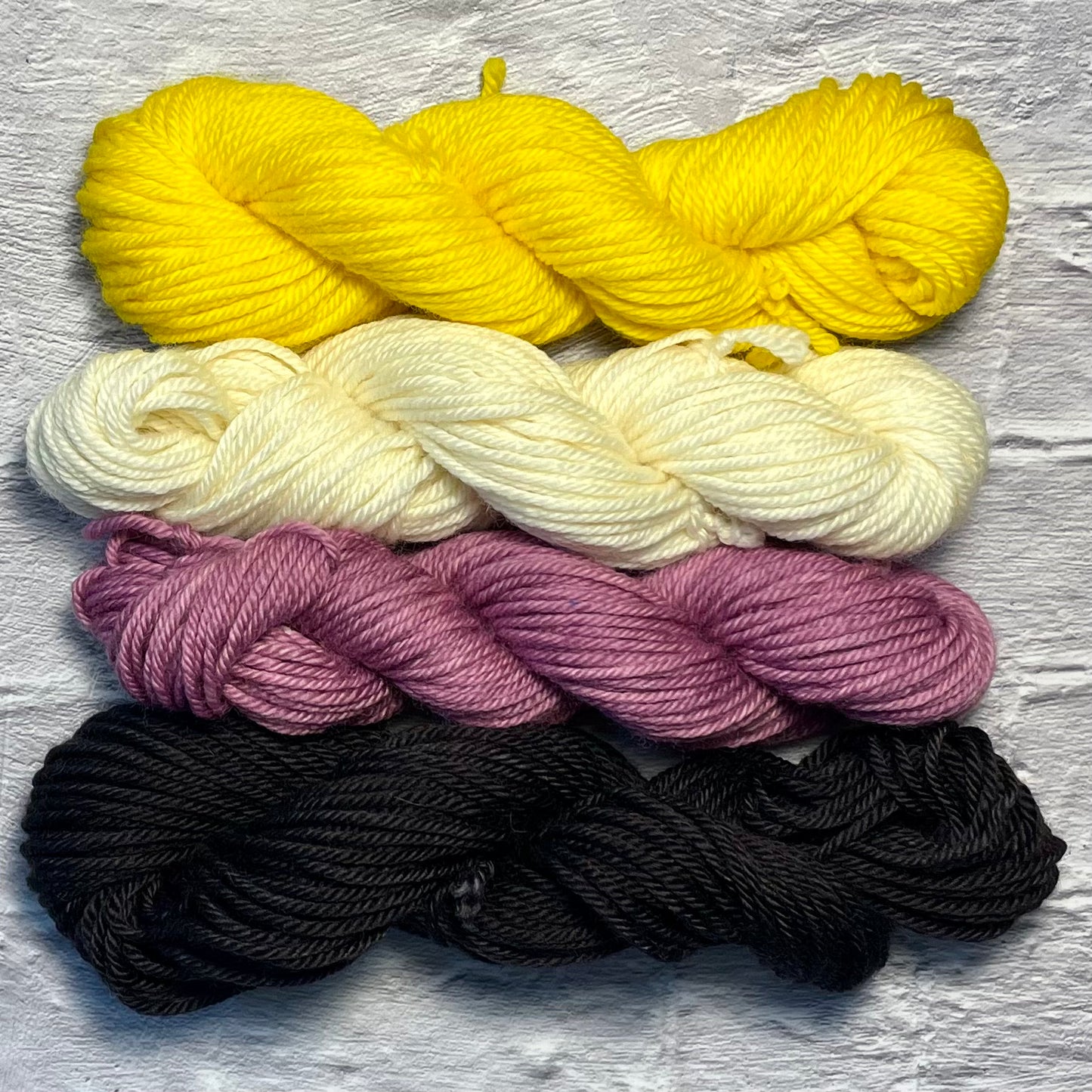 Asexual Pride- Pride Kits - 80g Superwash Worsted