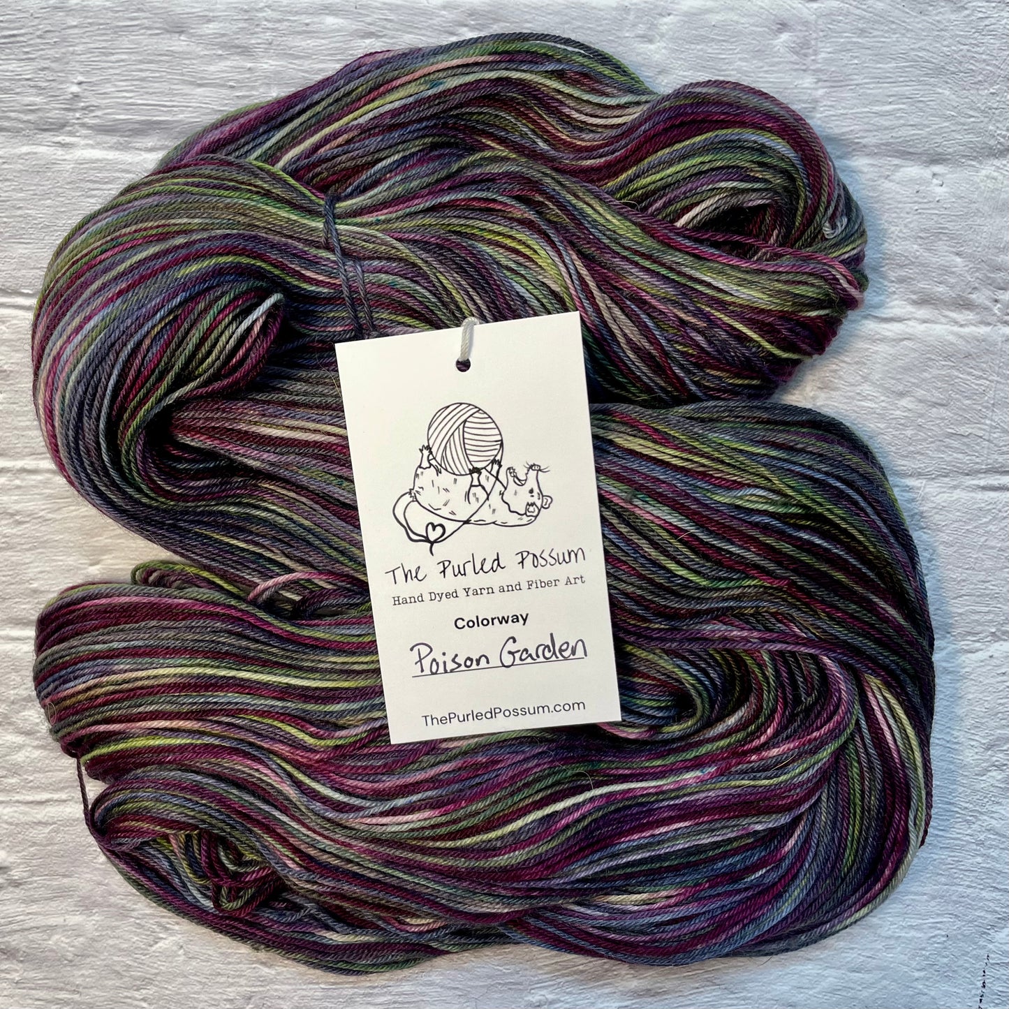 Poison Garden - Laboratory - 100g Superwash Sock
