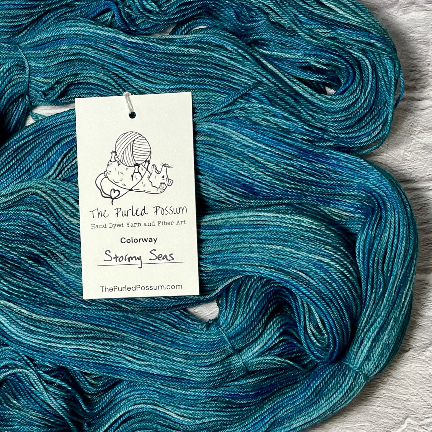 Stormy Seas - Laboratory - 100g Superwash Sock