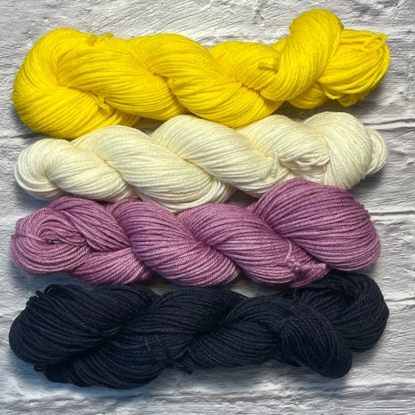 Asexual Pride- Pride Kits - 80g Superwash Sock