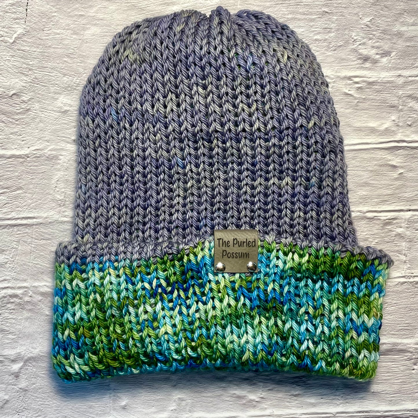 Dean and Cas - Supernatural Fandom - Double Layer Reversible Superwash Worsted Wool Hat