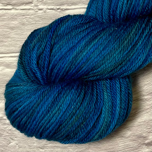 Deep Blue Sea - Laboratory - 100g Superwash Worsted