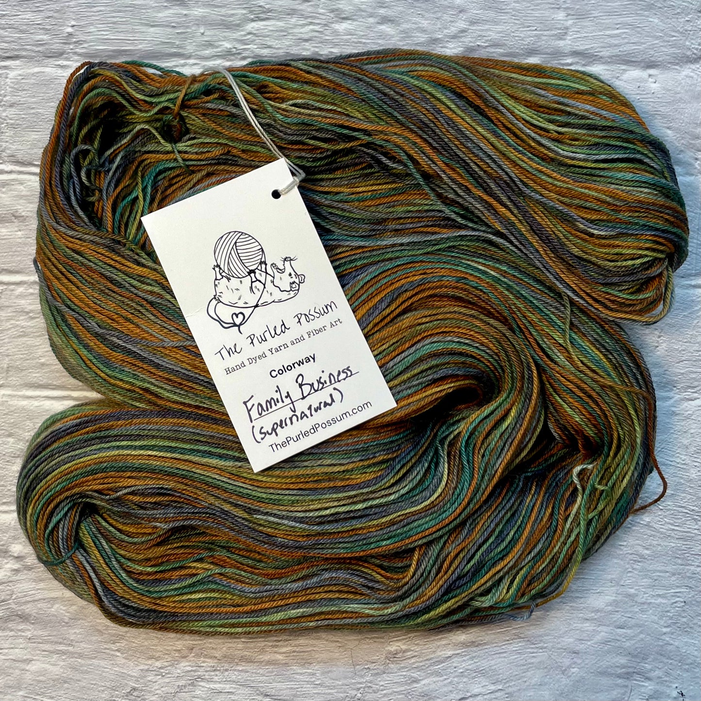 Family Business - Supernatural - 100g Superwash Sock