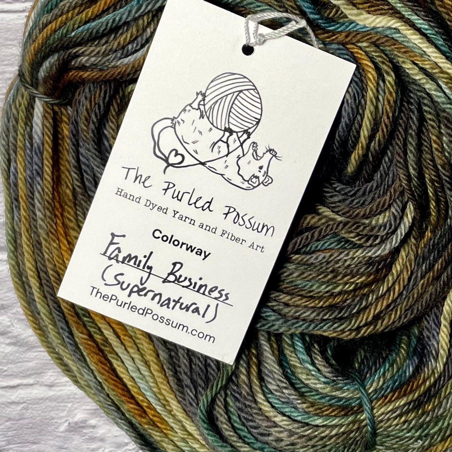 Family Business- Supernatural- 100g Superwash Worsted