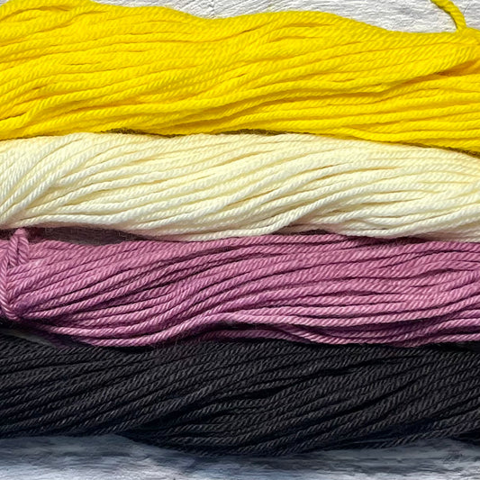 Asexual Pride- Pride Kits - 80g Superwash Worsted