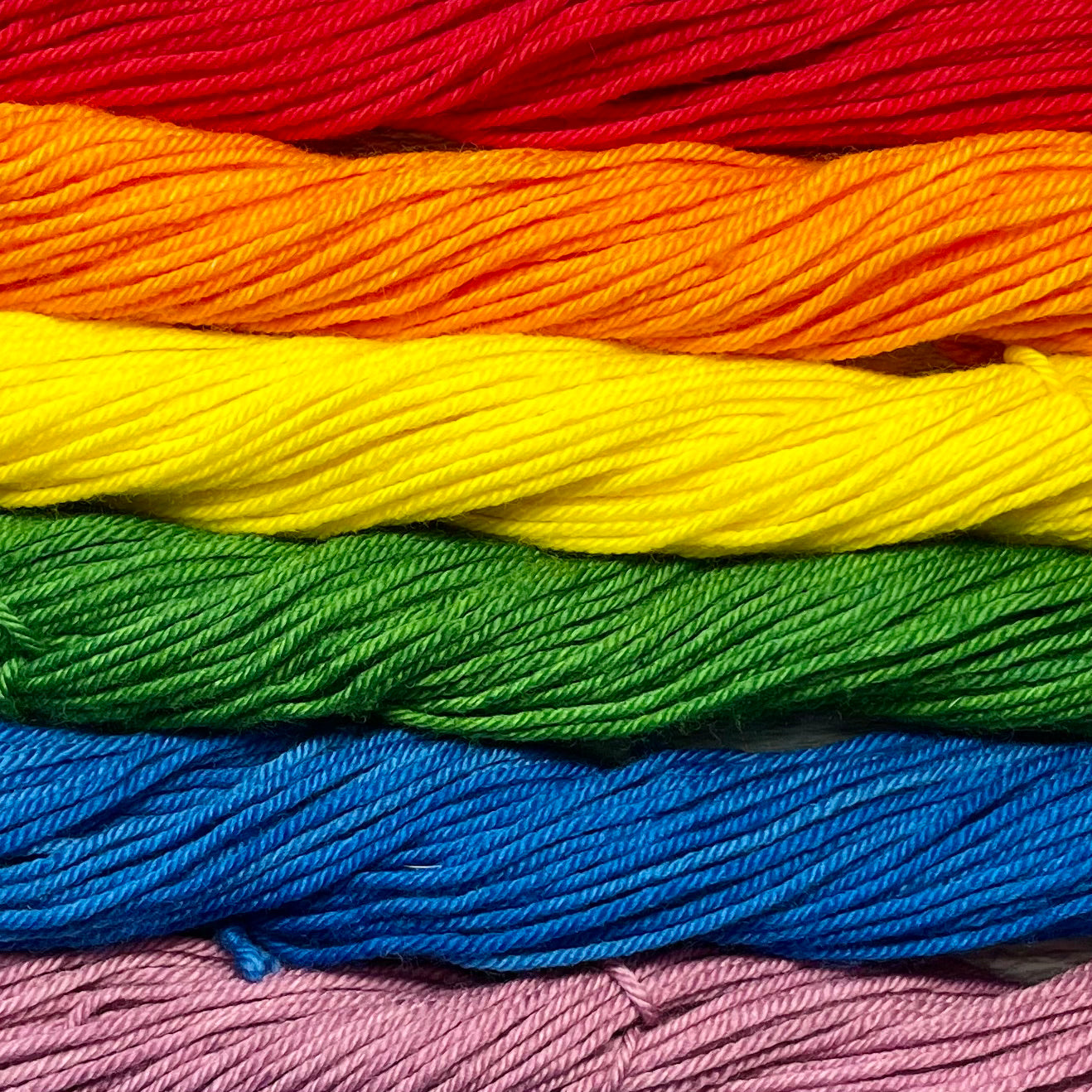 Rainbow Pride- Pride Kits - 120g Superwash Worsted